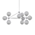 Modern Elegance: Modo Chandelier 3D model small image 2