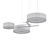 Gleaming Excel Chandelier 3D model small image 2
