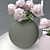 Modern Ceramic Decor Set | Spherical Vases & Candlesticks 3D model small image 8