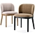 Tea Side Chair: Elegant and Comfortable 3D model small image 3