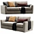 Elegant Linteloo Winston Sofa 3D model small image 3