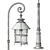 Elegant Iron Street Lamp 3D model small image 5