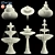 Elegant Fountain Set 3D model small image 2