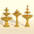 Elegant Fountain Set 3D model small image 7