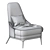 Redd Armchair: Contemporary Comfort 3D model small image 5