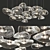 Luxury Illumination: Terzani Manta Chandelier 3D model small image 1