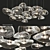 Luxury Illumination: Terzani Manta Chandelier 3D model small image 4