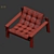 Vintage Brazilian Lounge Chairs by Percival Lafer 3D model small image 3