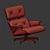 Elegant Eames Lounge Chair 3D model small image 3