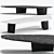 Elegant Song Coffee Table by Minotti 3D model small image 1