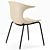 Modern Loop Mono Armchair: Stylish and Space-Saving 3D model small image 2