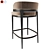 Refined Grange Bar Stool: Luxury Craftsmanship 3D model small image 2