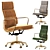 Eames Soft Pad Group Executive Chair 3D model small image 1