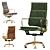 Eames Soft Pad Group Executive Chair 3D model small image 3