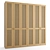 Rattan 3-Door Cabinet: IKEA Design 3D model small image 2