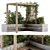 Elevated Oasis: Roof Garden & Pergola 3D model small image 2