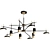 Elegant Bellto Chandeliers Set 3D model small image 4