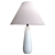 Arctic Ivory Silk Table Lamp 3D model small image 1