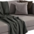 Sleek 2020 PILOTIS Sofa 3D model small image 3