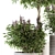 Lush Lavender Tree Trio: Outdoor Plant Set 3D model small image 3