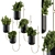 Vertical Wall Planter - Indoor Plant Holder 3D model small image 1