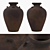 Vintage Ceramic Vases | Antique Collection 3D model small image 2