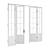 Stylish French Doors - Enhance Any Home 3D model small image 2