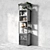 Industrial Loft 3-Tier Shelving 3D model small image 4