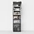 Industrial Loft 3-Tier Shelving 3D model small image 10