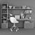 Modern Office Ensemble 3D model small image 3