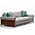 Philip Nimmo Newman Walnut Sofa 3D model small image 4