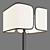 Noga + Saida Floor Lamp Set - Elegant Illumination Solution 3D model small image 3