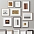 Multiframe Picture Frames Set 3D model small image 7