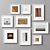 Multiframe Picture Frames Set 3D model small image 8