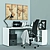 Versatile Workplace Solution 3D model small image 1