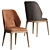 Poliform Henry Table & Emporio Chair Set 3D model small image 2