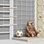 Kids Sports Set with Climbing Wall and Toys 3D model small image 2