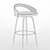 Stylish Glenrose Swivel Bar Stool 3D model small image 4