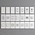 Livolo Touch US: Modern Modular Switch and Socket Set 3D model small image 5