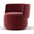 Astonishing Amaia Swivel Chair 3D model small image 4