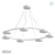 LED Ring Chandelier, AX534 3D model small image 2