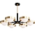 Elegant Kinesis Chandelier Set: Illuminate your space with style 3D model small image 3