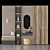 Stylish Spacious Hallway Organizer 3D model small image 1