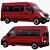 Renault Master L2H2 Passenger Minibus 3D model small image 4