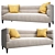 Chandler Sofa: Versatile Elegance for Modern Living 3D model small image 2