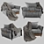 Elegant Armchair for Stylish Comfort 3D model small image 13