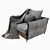 Elegant Armchair for Stylish Comfort 3D model small image 15