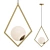 Marble Frame Pendant Lamp: Lampatron RANGLA 3D model small image 1