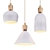 Ceramic Pendant Light: Olly 3D model small image 1