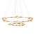 Air Bubble Glass Chandelier: Walsh 3D model small image 1